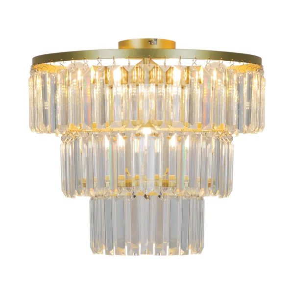 Lampa sufitowa stylowa i elegancka TIFANNY ZŁOTA/GOLD P17127-4-GD - Zuma Line