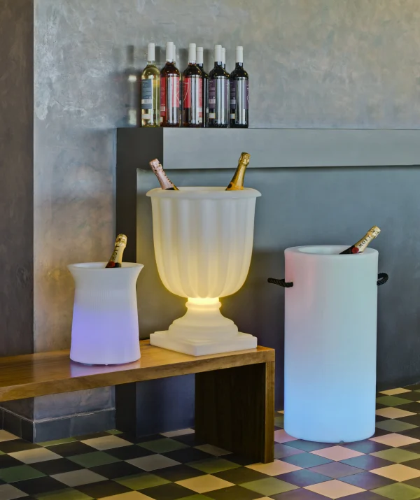 Lampa zewnętrzna stojak na szampana 3134 PALMA BOTTLE RACK 70 - New Garden
