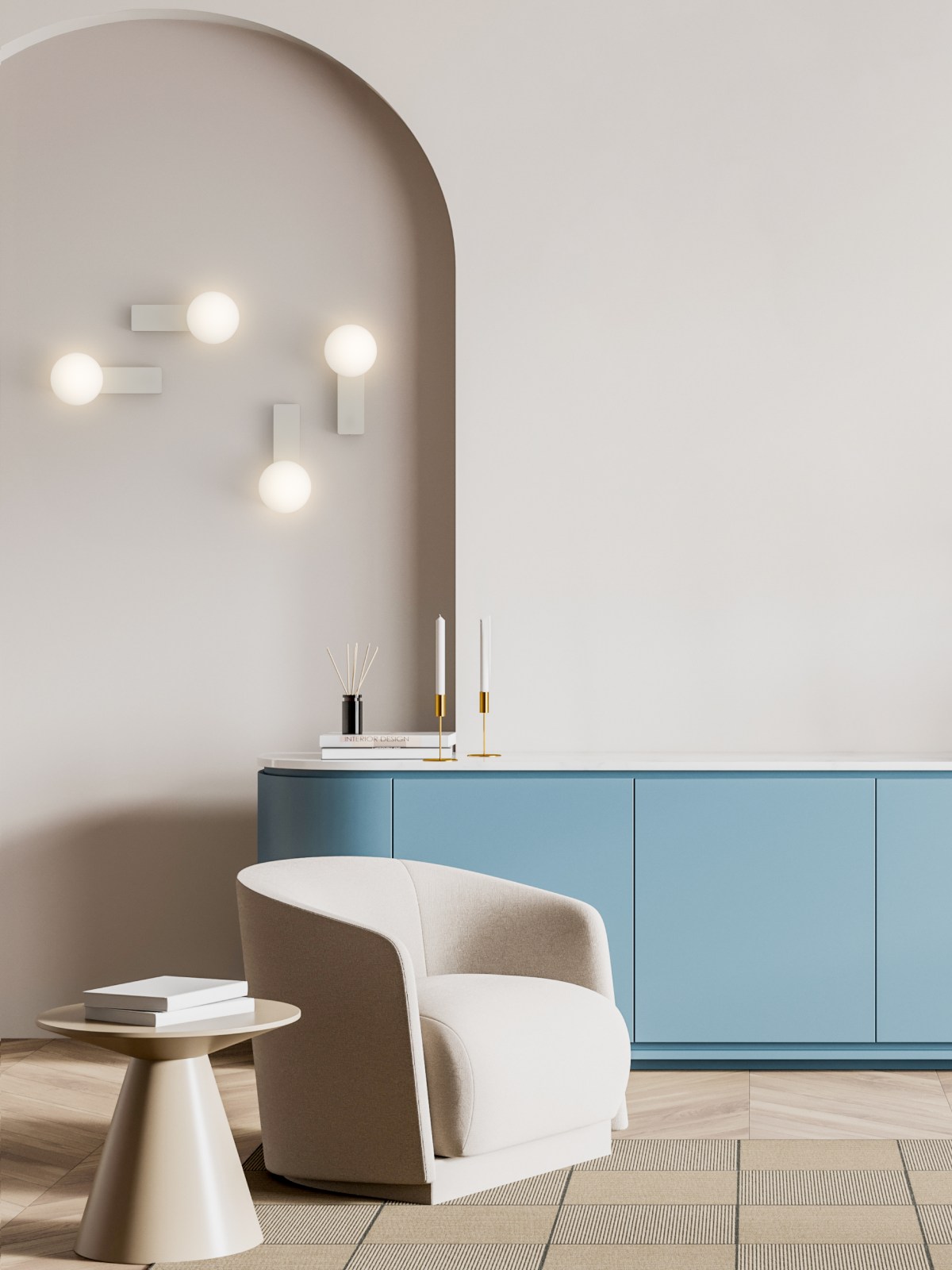 Boletta Parette Toupe IP44 OR85549 - Open Design Highlights - obrazek 2