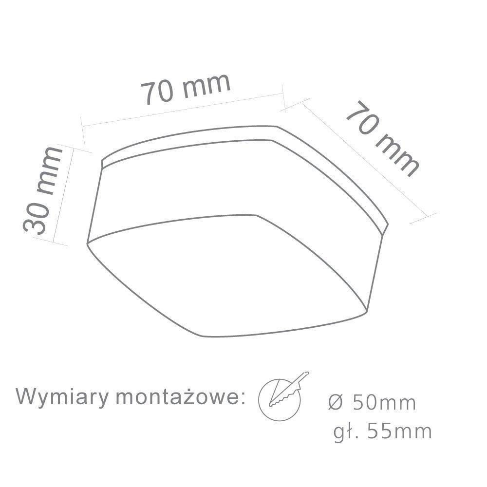 Oprawa do wbudowania CAPS OR83354 - Open Design Highlights - obrazek 2