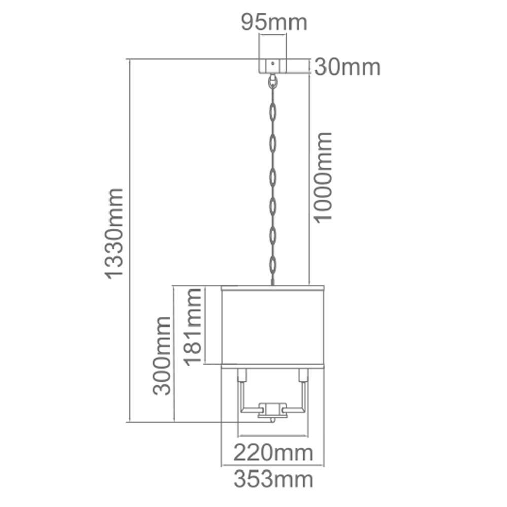 Lampa Hampton wisząca Casa cromo S OR80209 - Open Design Highlights - obrazek 4