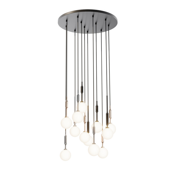 Designerska lampa wisząca do salonu Ero Multicolor VIII 40 OR86386 - Open Design Highlights