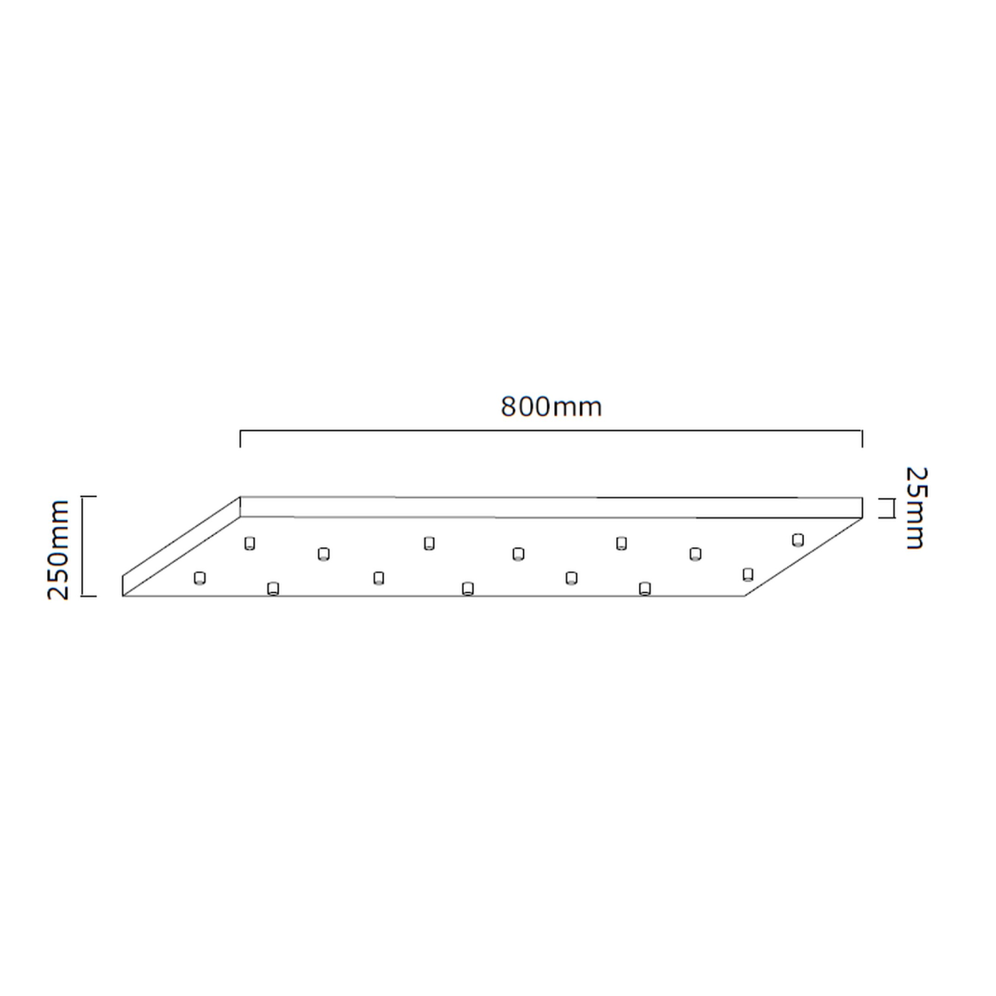 Lampa wisząca Ero XIV Gold 80X25 OR85488 - Open Design Highlights - obrazek 6