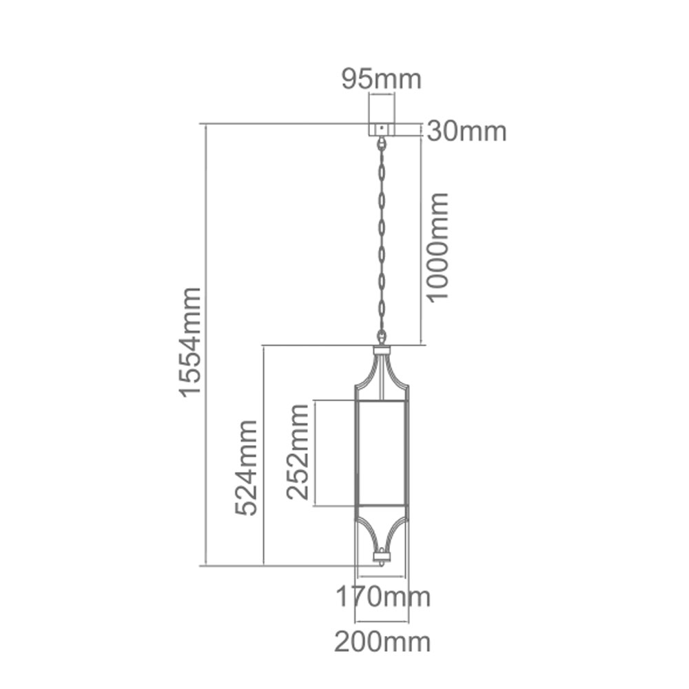 Lampa Hampton wisząca Lunga cromo OR80551 - Open Design Highlights - obrazek 3