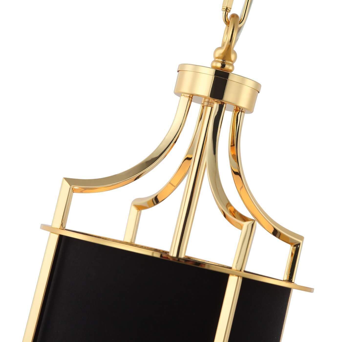Lampa Hampton wisząca LUNGA GOLD NERO OR84108 - Open Design Highlights - obrazek 3