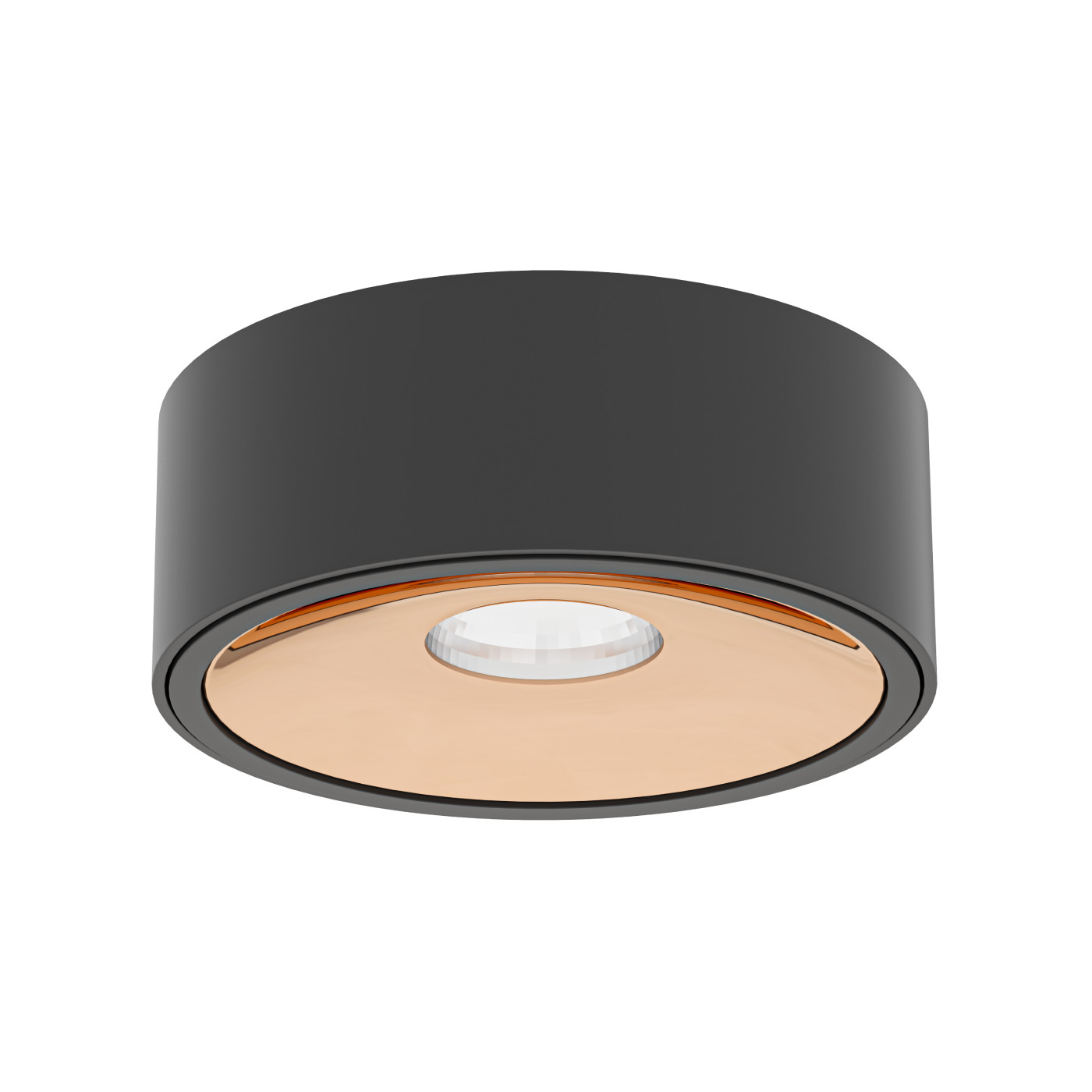 Oprawa wpuszczana okrągła Neo Nero Slim KG / Ufo Gold OR83651 - Open Design Highlights