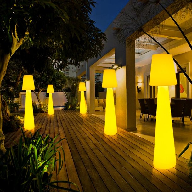Lampa ogrodowa stojąca GARDENA L LED RGBW 16 kolorów 150 cm ES-DC006 - Step Into Design - obrazek 2