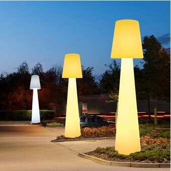 Lampa ogrodowa stojąca GARDENA L LED RGBW 16 kolorów 150 cm ES-DC006 - Step Into Design - obrazek 3