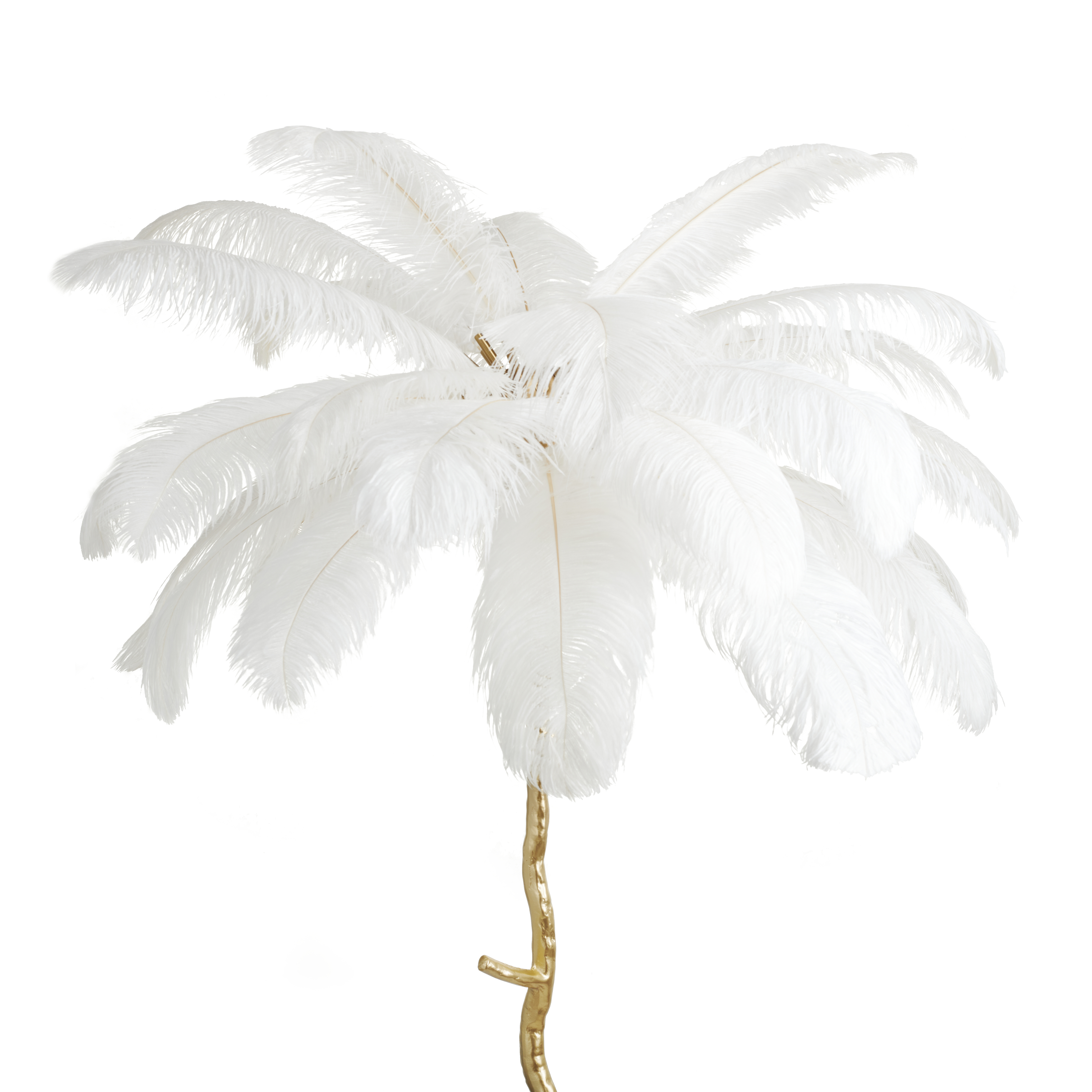 Lampa podłogowa EMU pióra białe 170 cm ST-DN127-F white - Step Into Design - obrazek 5