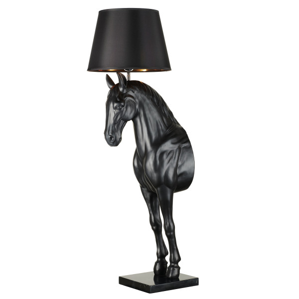 Lampa podłogowa KOŃ L / HORSE czarna 185 cm - MF1237-600 - Step Into Design