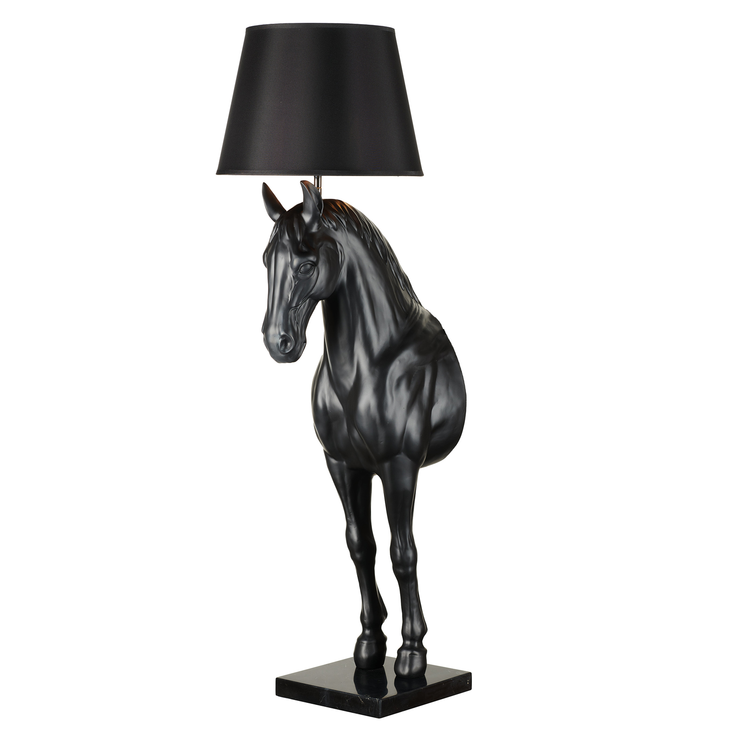 Lampa podłogowa KOŃ L / HORSE czarna 185 cm - MF1237-600 - Step Into Design - obrazek 3