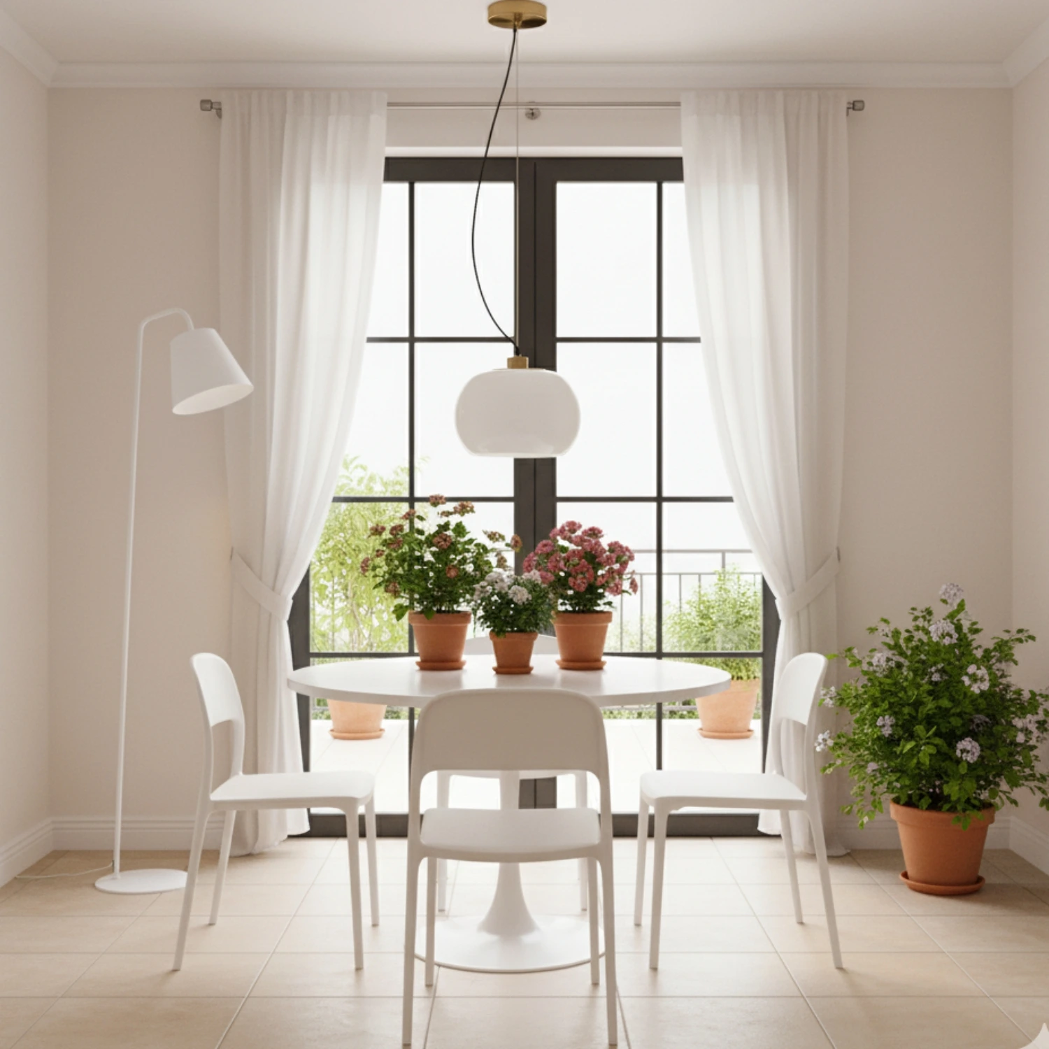Lampa podłogowa ZEN F biała - MF1232 white - Step Into Design - obrazek 3