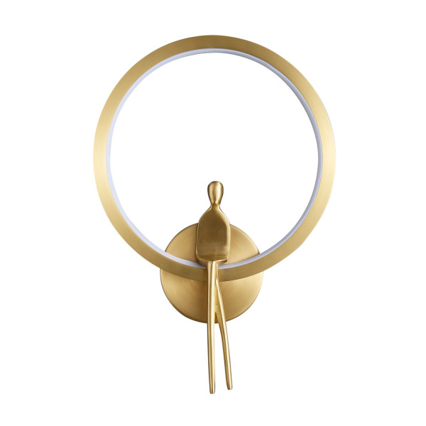 Lampa ścienna AMICI RING LED złota 27 cm ST-B3607 gold - Step Into Design