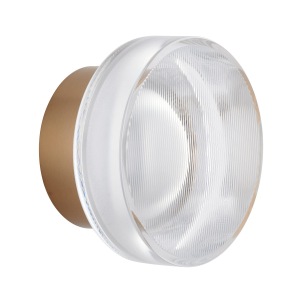 Lampa ścienna CARMELLO LED transparentna złota 13,5 cm ST-DL-8535 gold - Step into Design