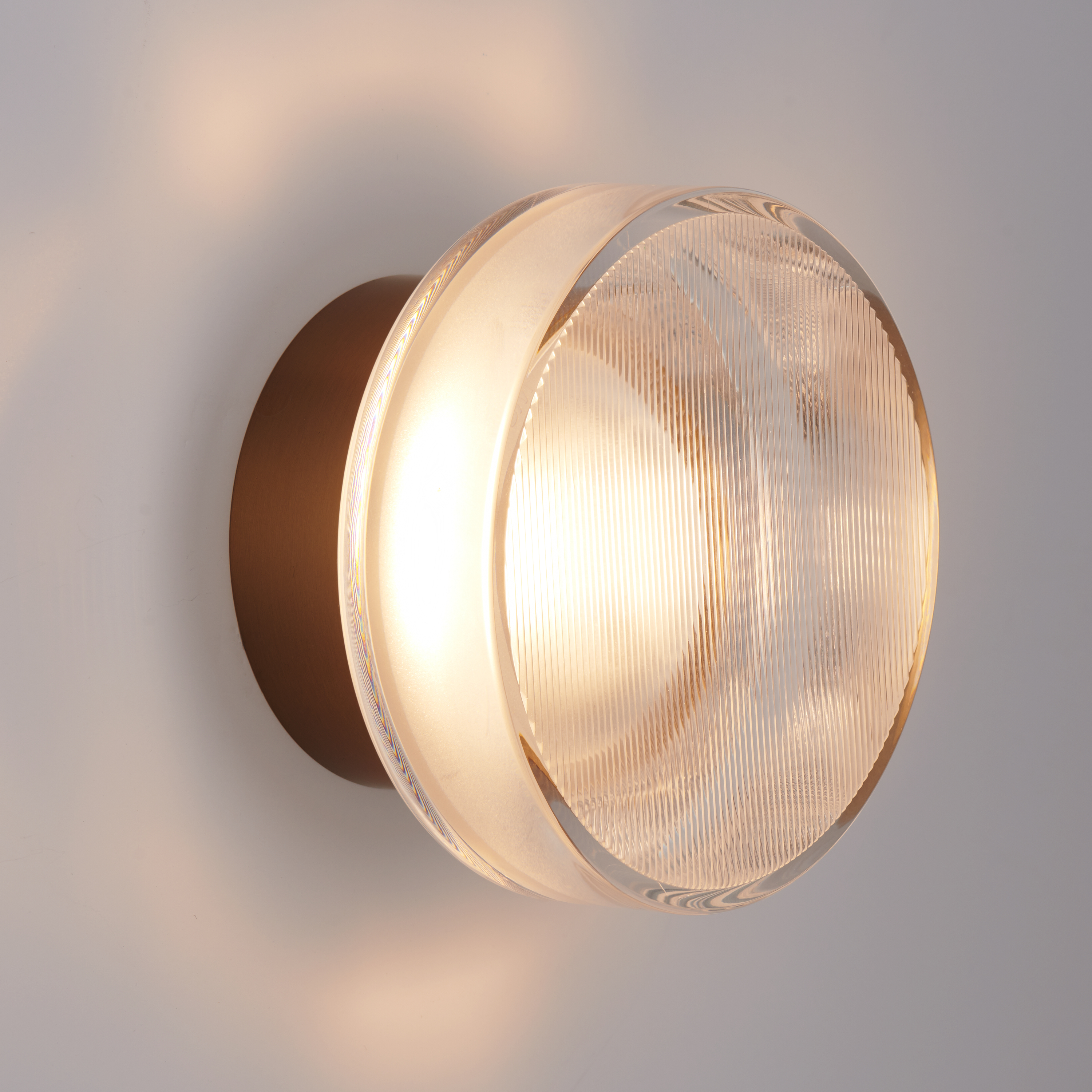 Lampa ścienna CARMELLO LED transparentna złota 13,5 cm ST-DL-8535 gold - Step into Design - obrazek 3
