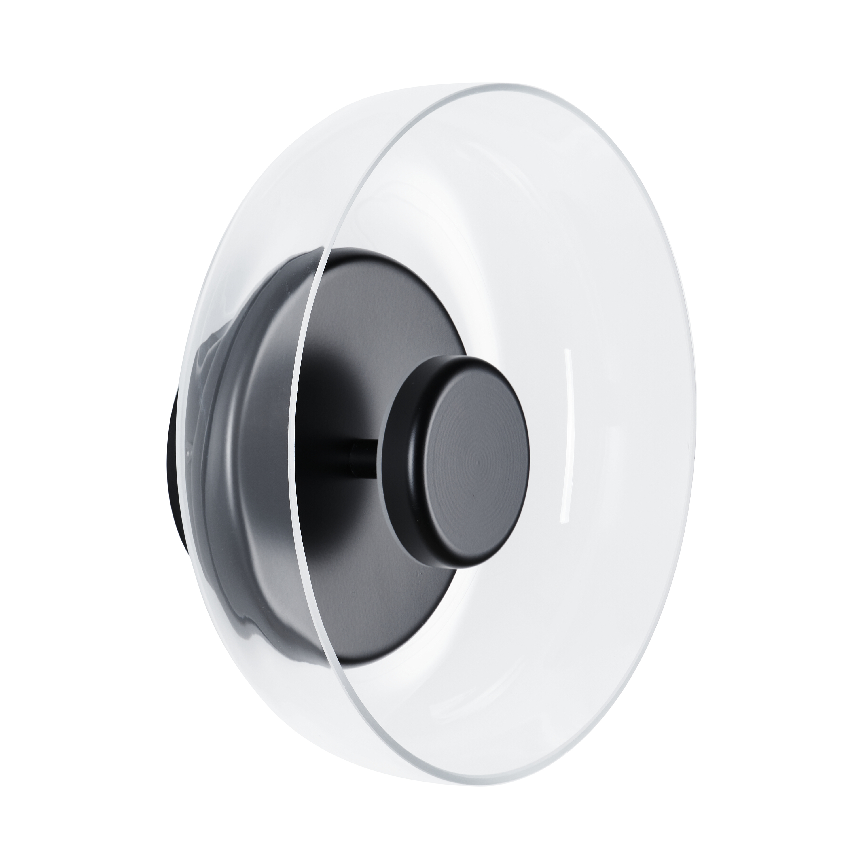 Lampa ścienna DISCO LED czarna 23 cm - ST-1331-W black - Step Into Design