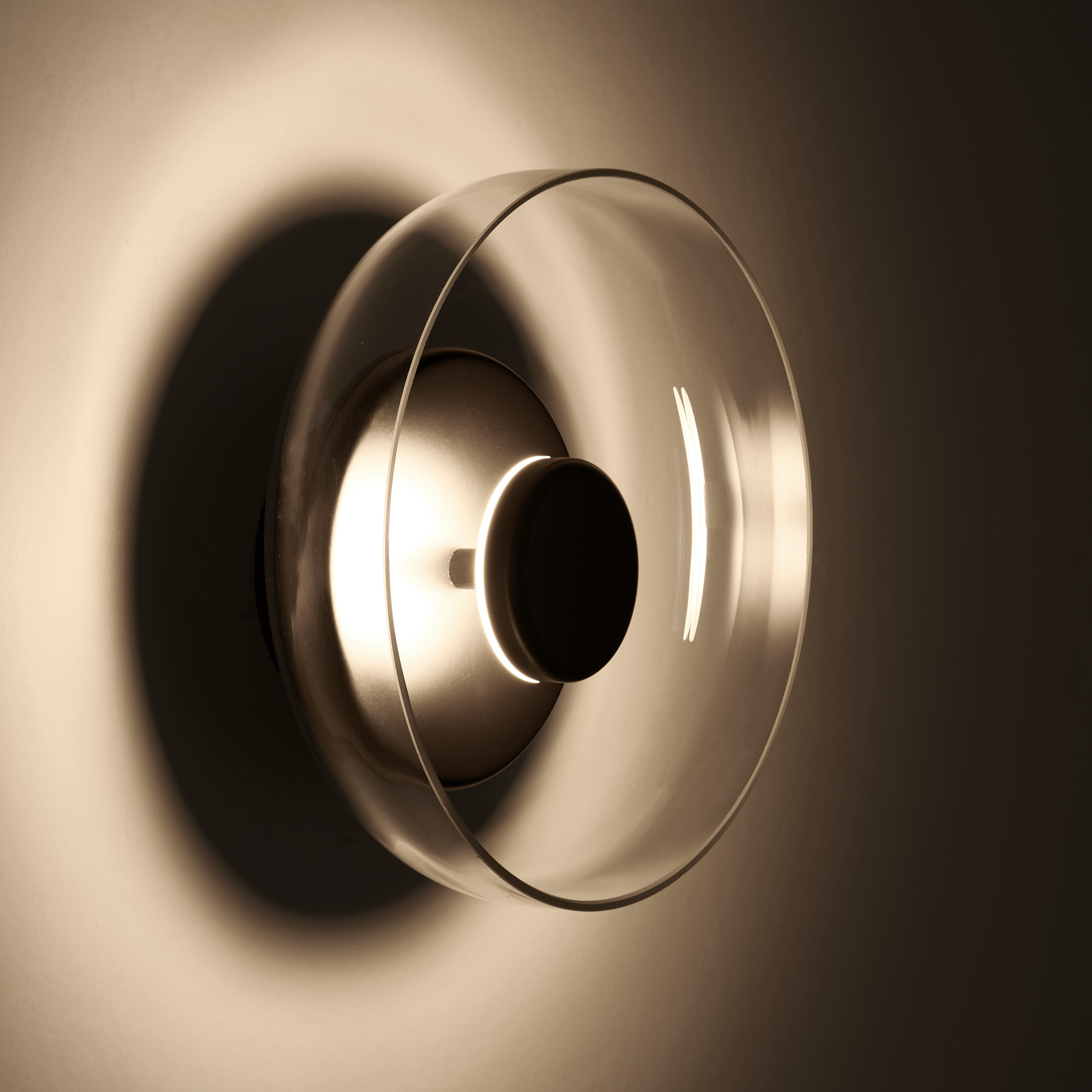Lampa ścienna DISCO LED czarna 23 cm - ST-1331-W black - Step Into Design - obrazek 2