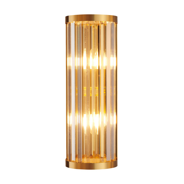 Lampa ścienna EXELLENT kryształowa złota 45 cm ST-88022W - Step into Design