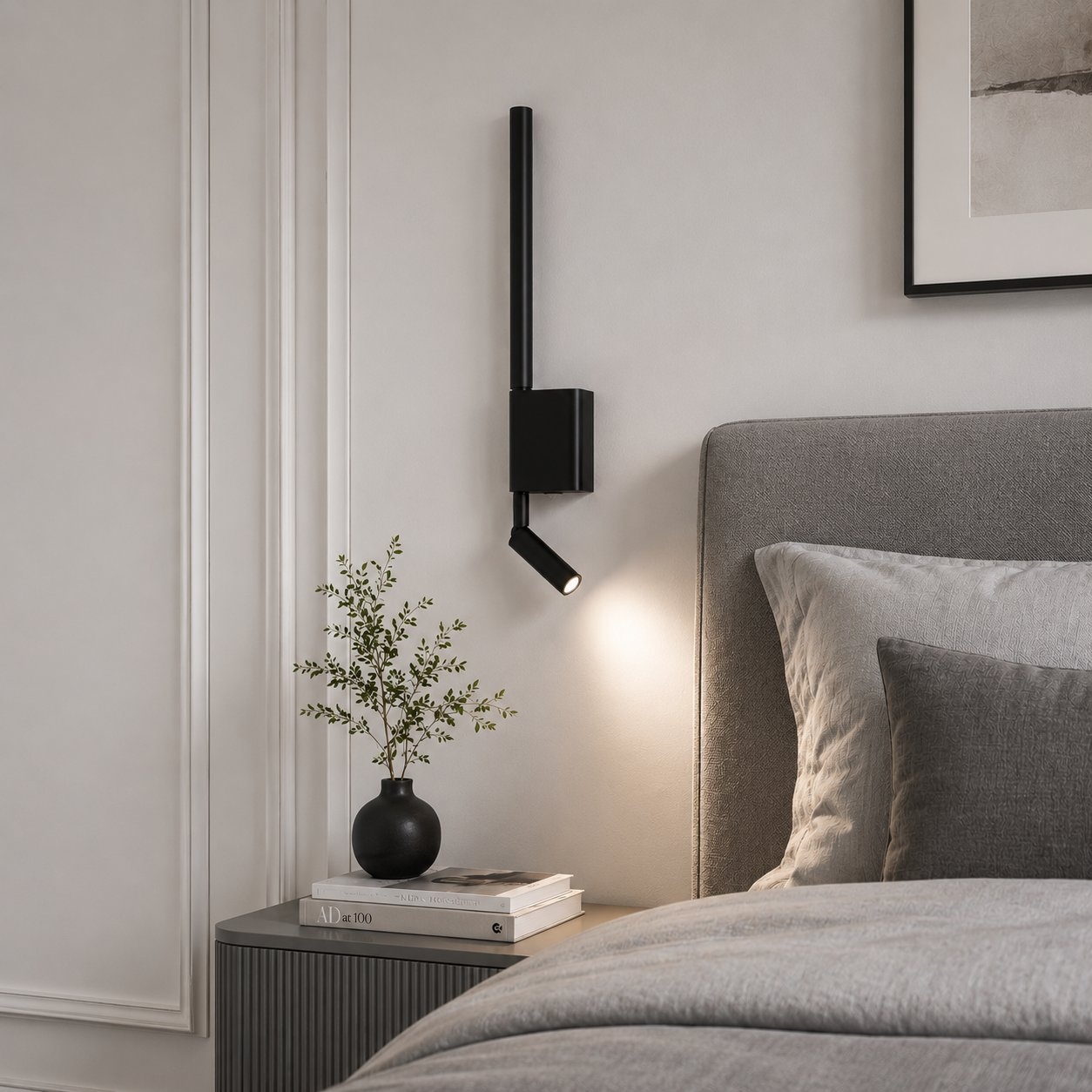 Lampa ścienna EXPLORE czarna 43 cm MB81806-BK - Step Into Design - obrazek 2