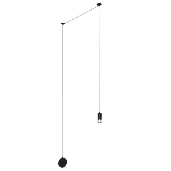 Lampa ścienna LINEA-1 WALL czarna XT004P - Step Into Design