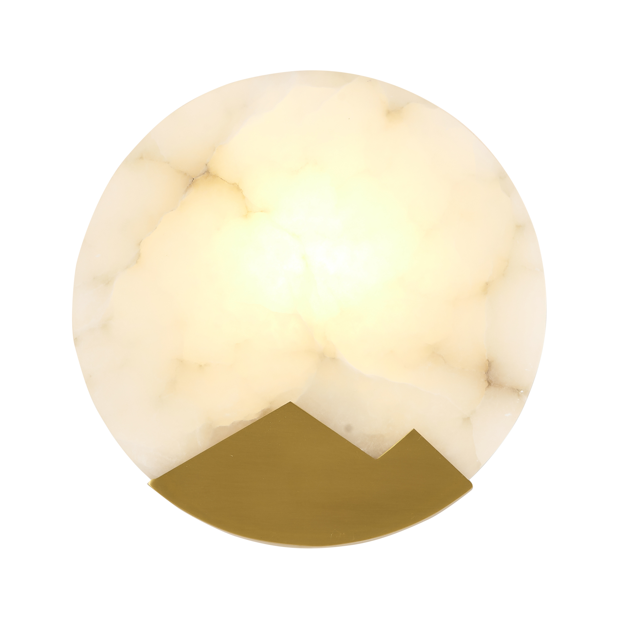 Lampa ścienna MARMO biały marmur i mosiądz 20cm ST-3961 - Step Into Design - obrazek 8