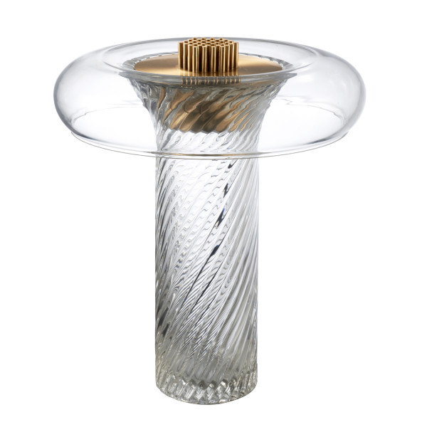 Lampa stołowa CLARO LED transparentna 35 cm  ST-8895T - Step Into Design