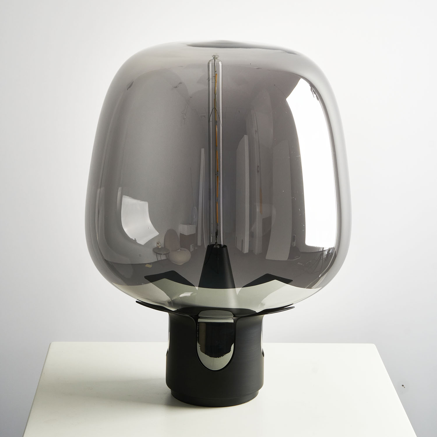Lampa stołowa FATA czarna 35 *46 cm ST-7278-S BLACK - Step Into Design - obrazek 4