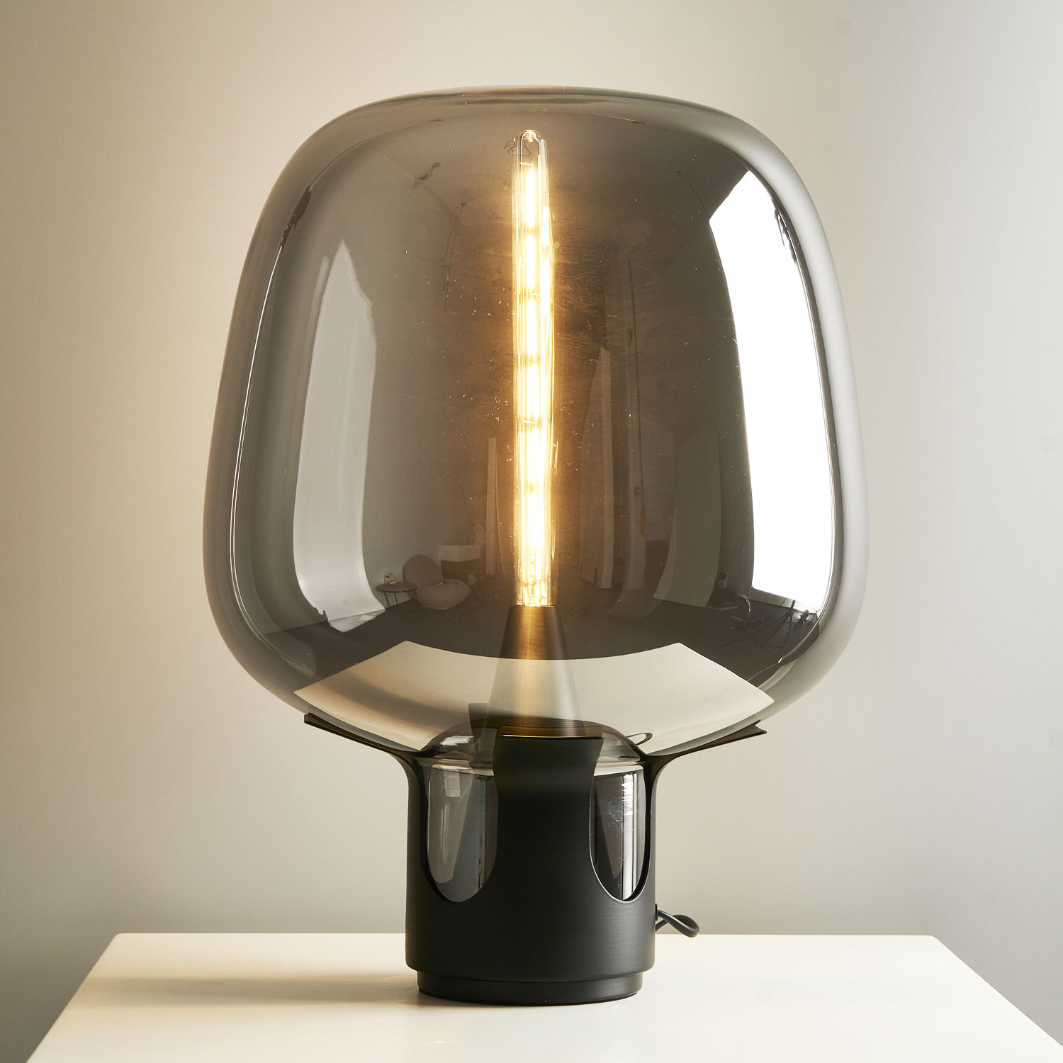 Lampa stołowa FATA czarna 35 *46 cm ST-7278-S BLACK - Step Into Design - obrazek 2