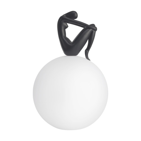 Lampa stołowa WOMAN-2 czarna 35 cm  ST-6020-B black - Step Into Design