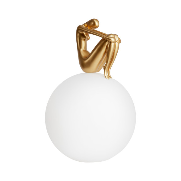 Lampa stołowa WOMAN-2 złota 35 cm  ST-6022-B gold - Step Into Design
