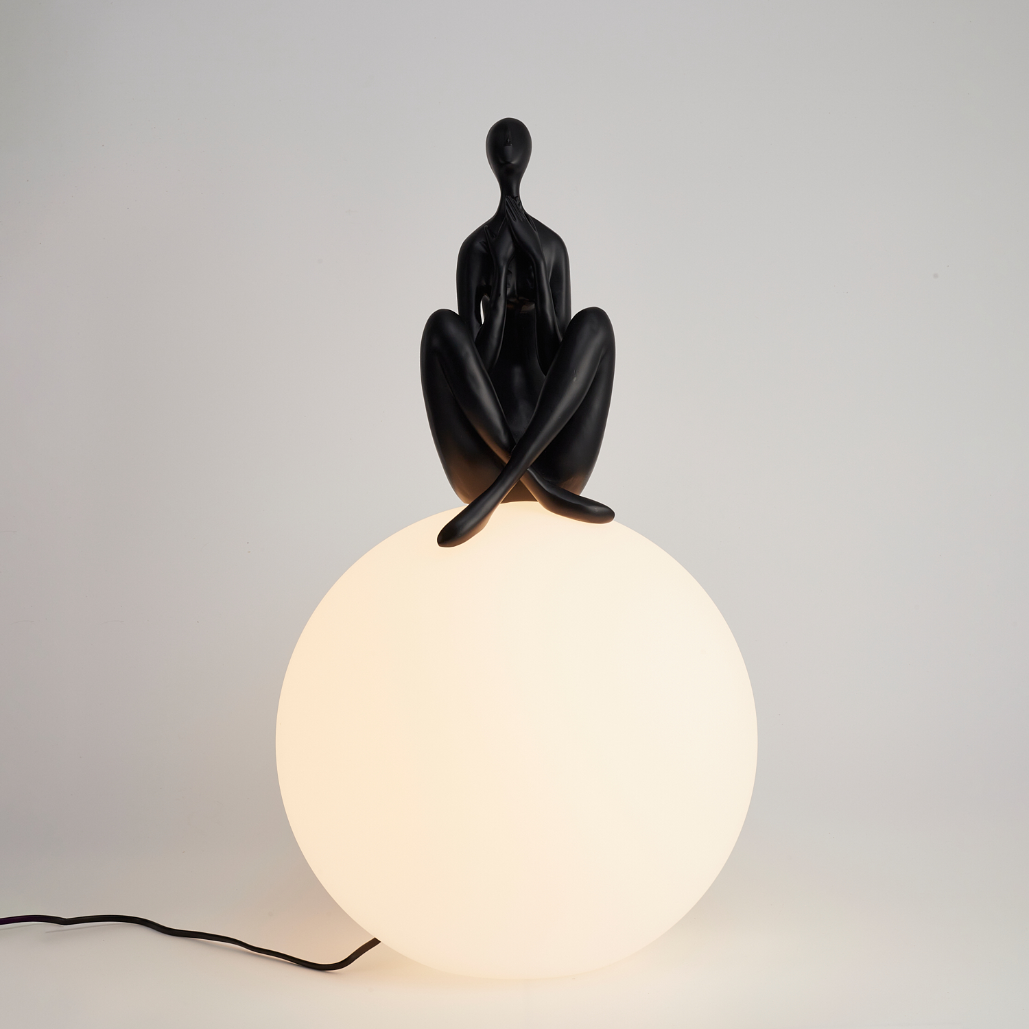Lampa stołowa WOMAN-3 czarna 35 cm ST-6020-C black - Step Into Design - obrazek 2