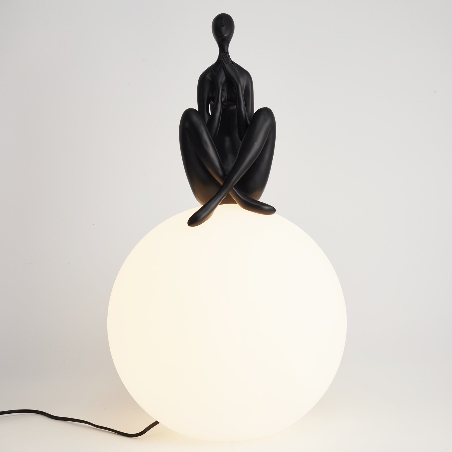 Lampa stołowa WOMAN-3 czarna 35 cm ST-6020-C black - Step Into Design - obrazek 5