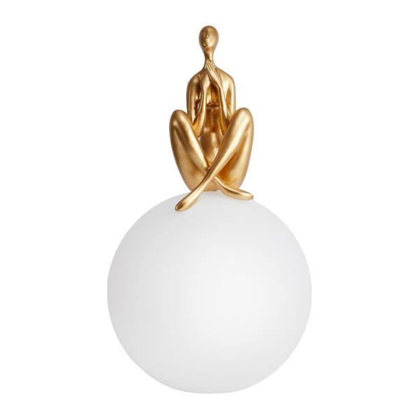 Lampa stołowa WOMAN-3 złota 35 cm  ST-6022-C gold - Step Into Design