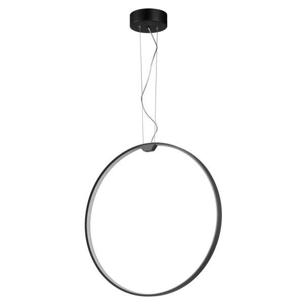 Lampa wisząca ACIRCULO led czarna 60 cm  ST-10453P-D600A black - Step Into Design