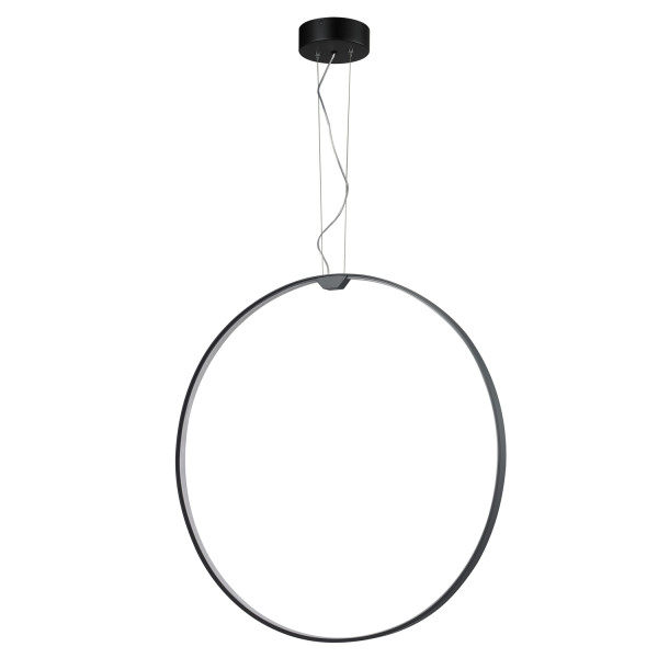 Lampa wisząca ACIRCULO led czarna 74 cm  - ST-10453P-D740A black - Step Into Design