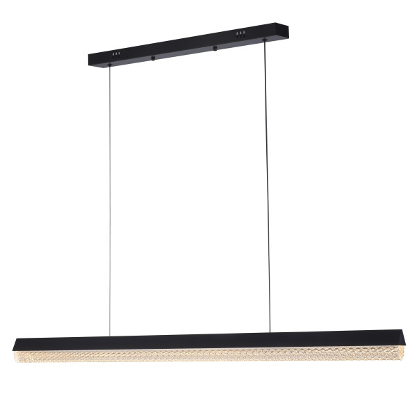 Lampa wisząca LED ANABELLA czarna 120 cm - nowoczesna do salonu, jadalni i biura ST-8501 black - Step into Design