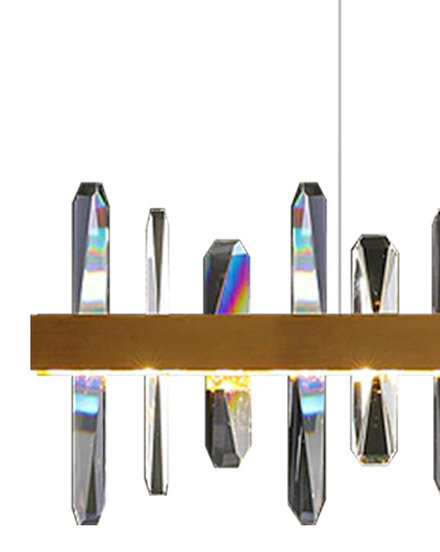 Lampa wisząca nowoczesna ARCTIC złota MP0099 - Step Into Design - obrazek 3