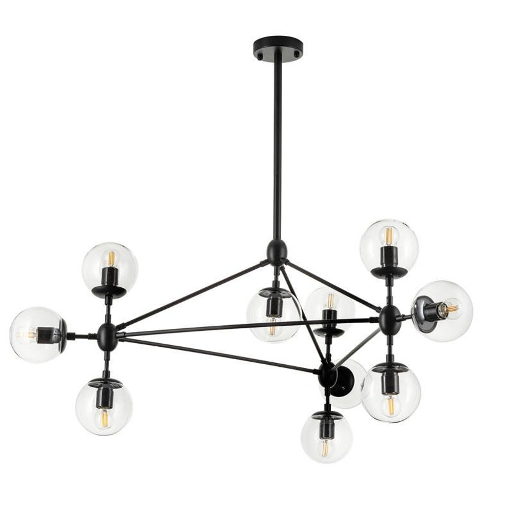 Lampa designerska wisząca ASTRIFERO 10 czarna ST-9047-10 - Step Into Design