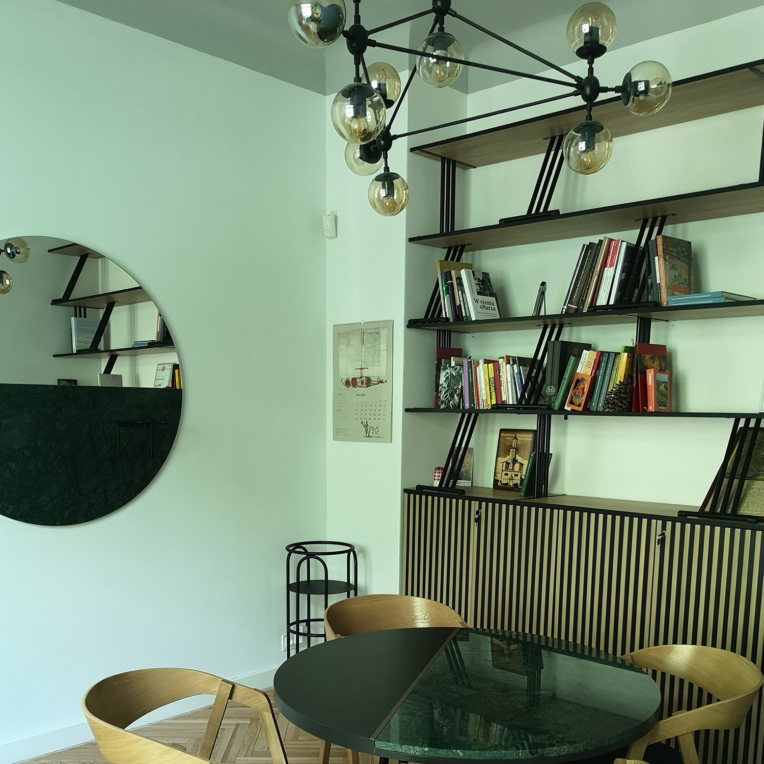Lampa designerska wisząca ASTRIFERO 10 czarna ST-9047-10 - Step Into Design - obrazek 12