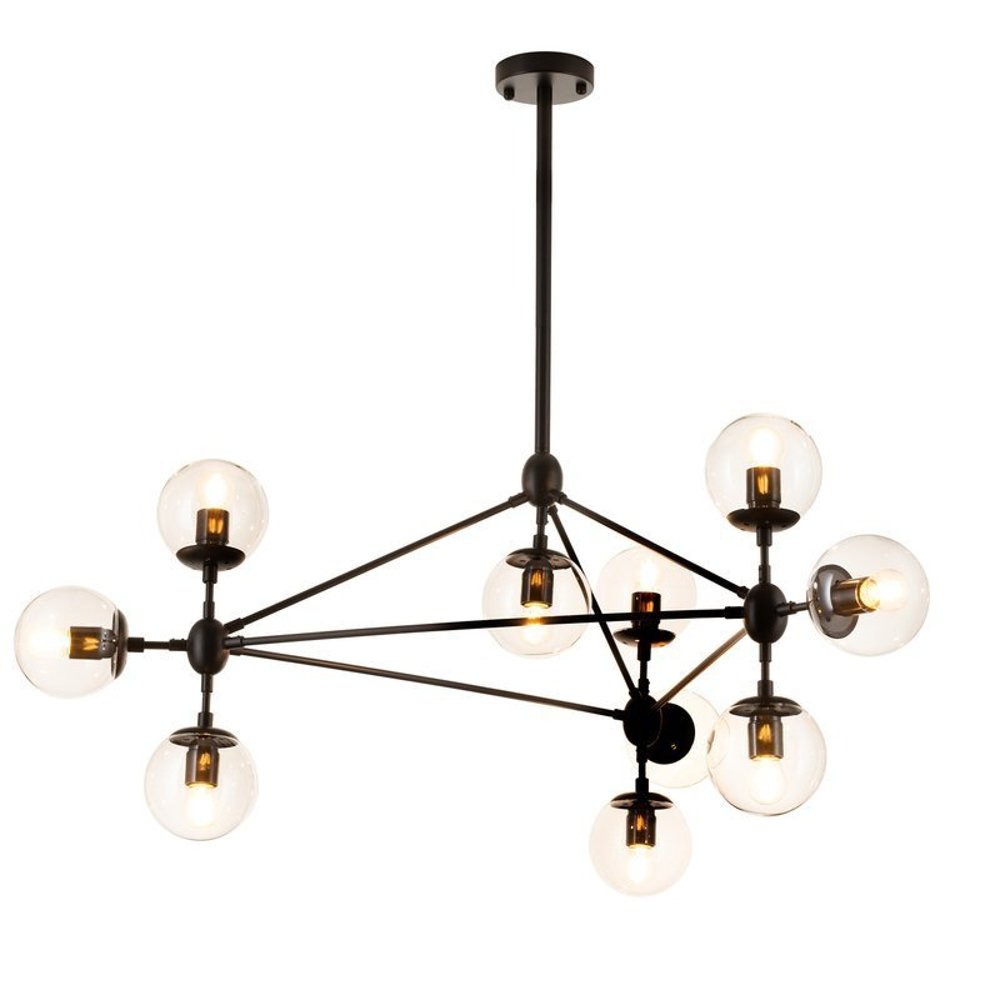Lampa designerska wisząca ASTRIFERO 10 czarna ST-9047-10 - Step Into Design - obrazek 3
