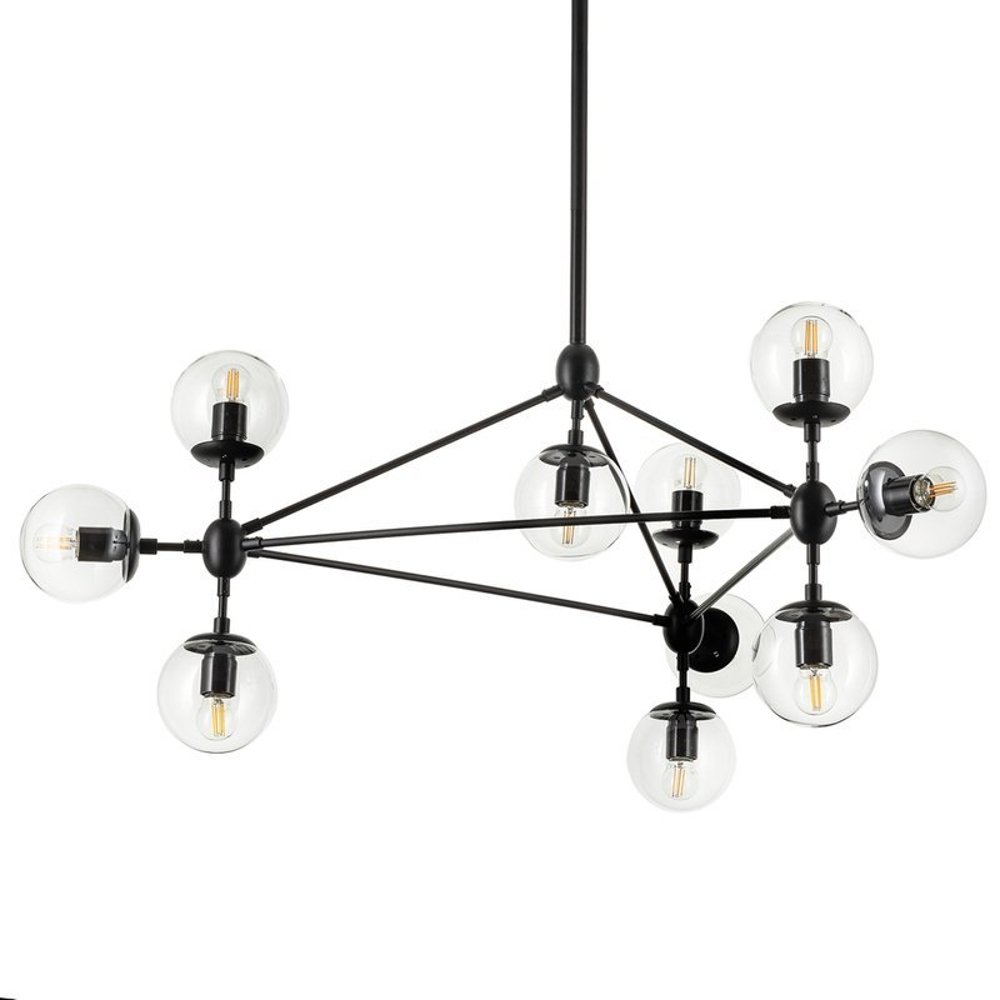 Lampa designerska wisząca ASTRIFERO 10 czarna ST-9047-10 - Step Into Design - obrazek 4