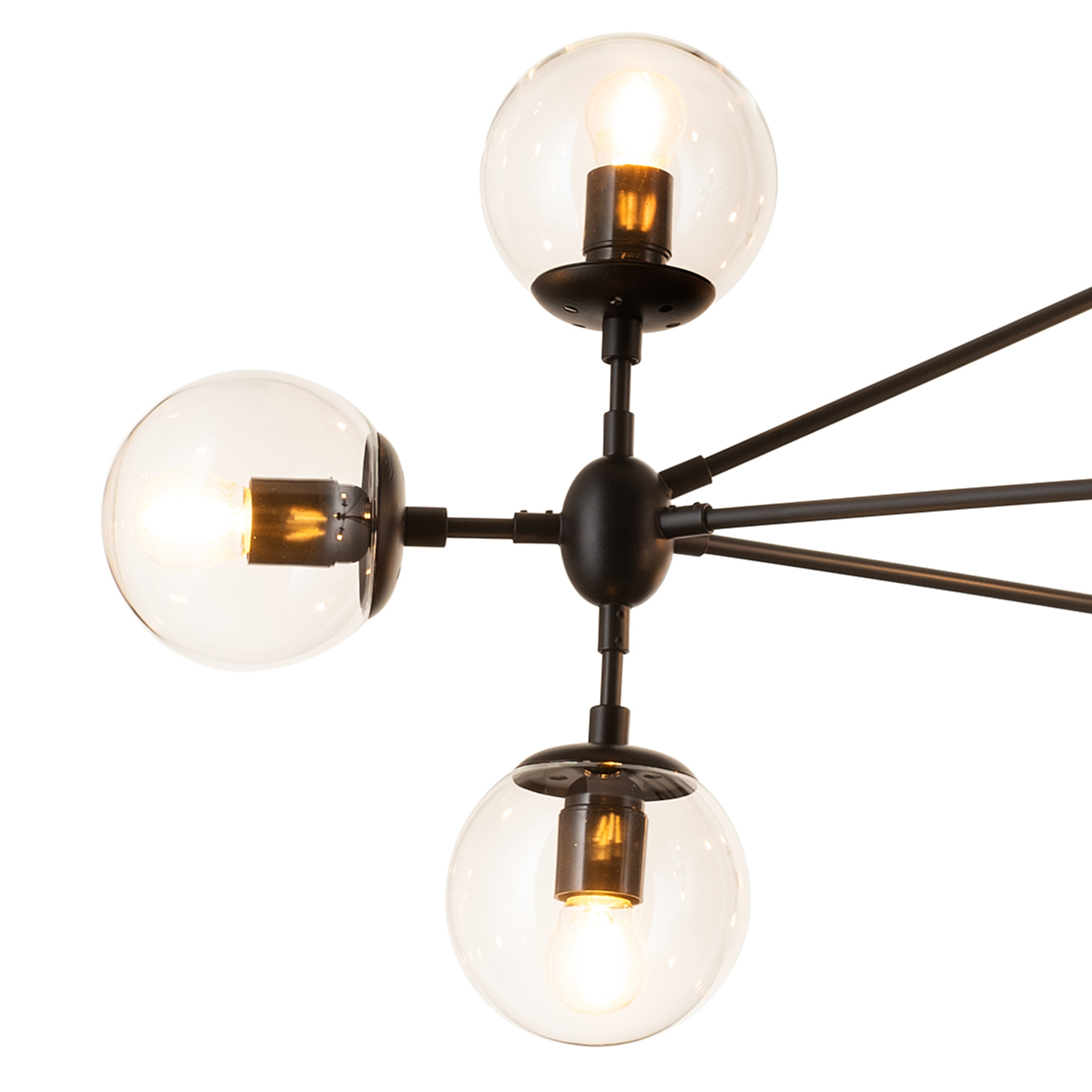 Lampa designerska wisząca ASTRIFERO 10 czarna ST-9047-10 - Step Into Design - obrazek 5