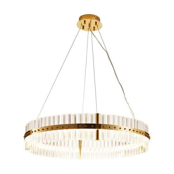 Lampa wisząca AURA LED złota 85 cm  - DN925-85 - Step Into Design