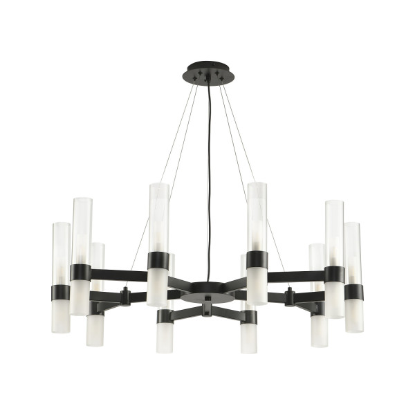 Lampa wisząca designerska CANDELA-10 DN1505-10 black - Step Into Design