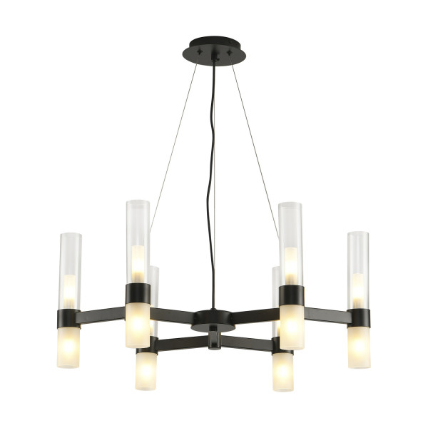 Lampa wisząca designerska CANDELA-6 DN1505-6 black - Step Into Design