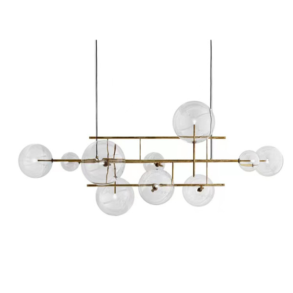 Lampa wisząca CHARM mosiądz 200 cm  ST-9757P-L - Step Into Design