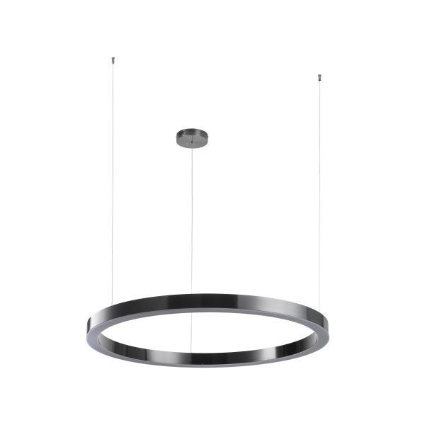 Lampa wisząca na pilota RING CIRCLE 100 czarna ST-8848-100 - Step Into Design