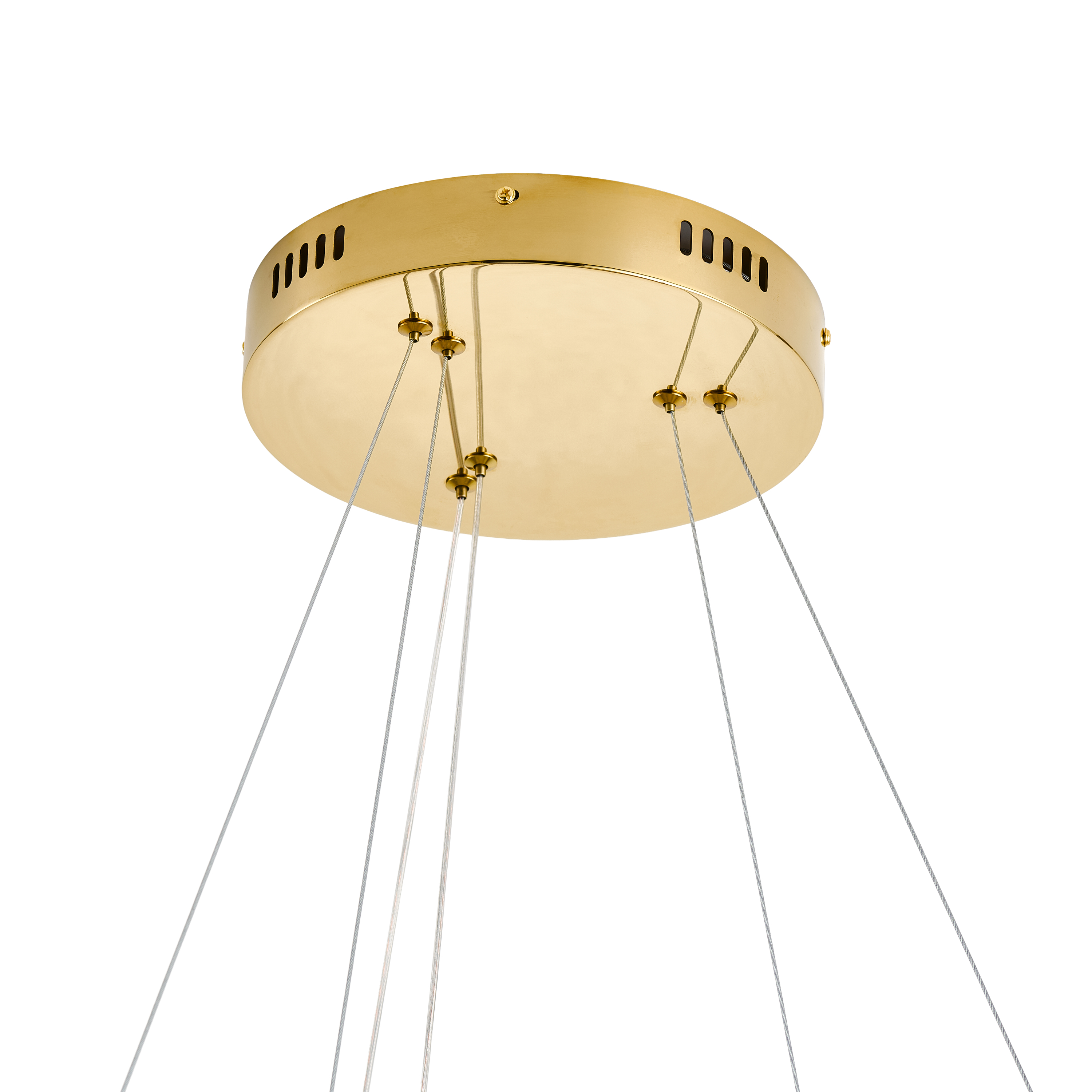 Lampa wisząca na pilota CIRCLE 40+60 LED złoty połysk DN924-40+60 gold - Step into Design - obrazek 23