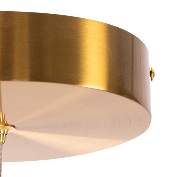 Lampa wisząca na pilota CIRCLE 60+80+80 LED mosiądz na 1 podsufitce ST-8848-60+80+80 brass - Step Into Design - obrazek 6