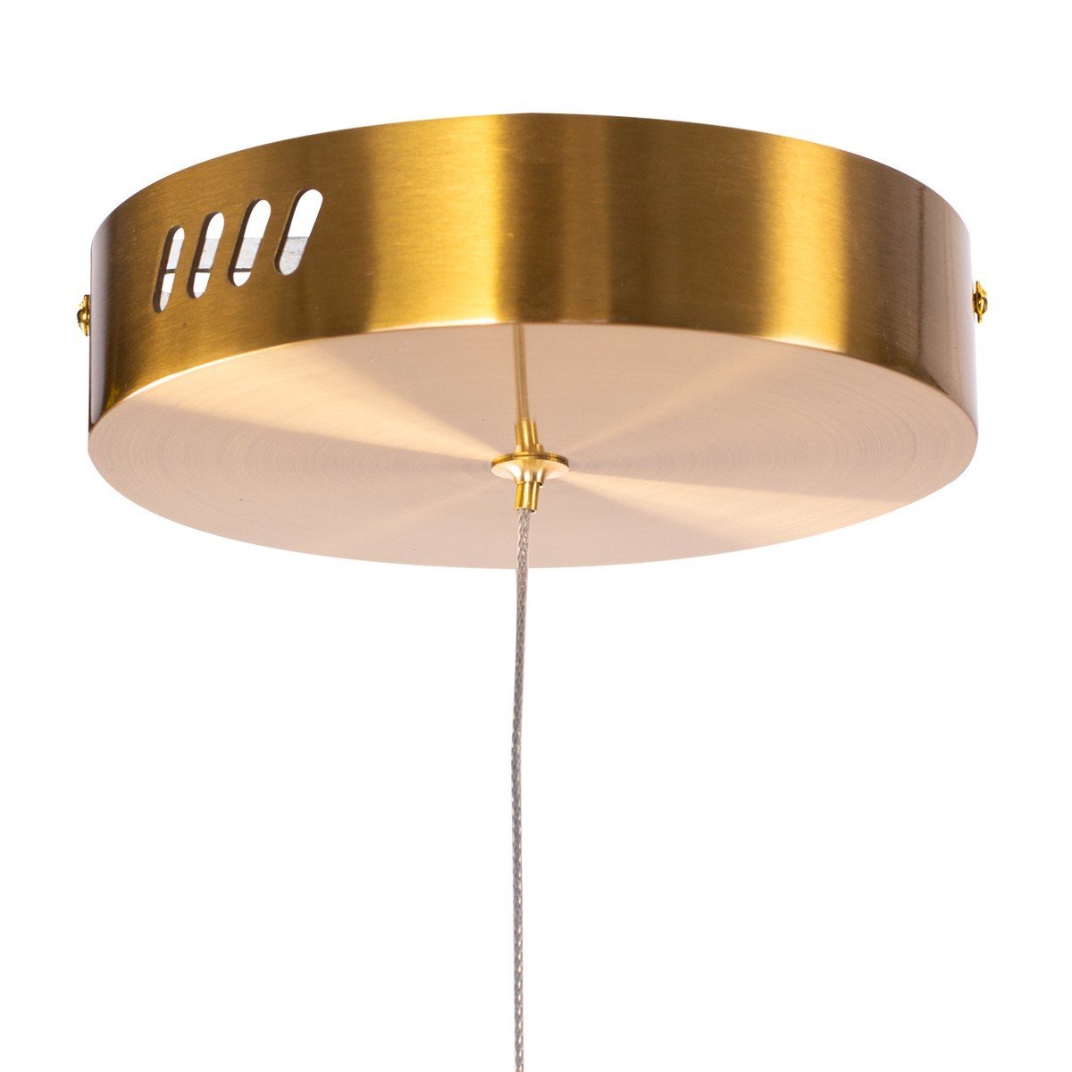 Lampa wisząca na pilota CIRCLE 60+80+80 LED mosiądz na 1 podsufitce ST-8848-60+80+80 brass - Step Into Design - obrazek 5